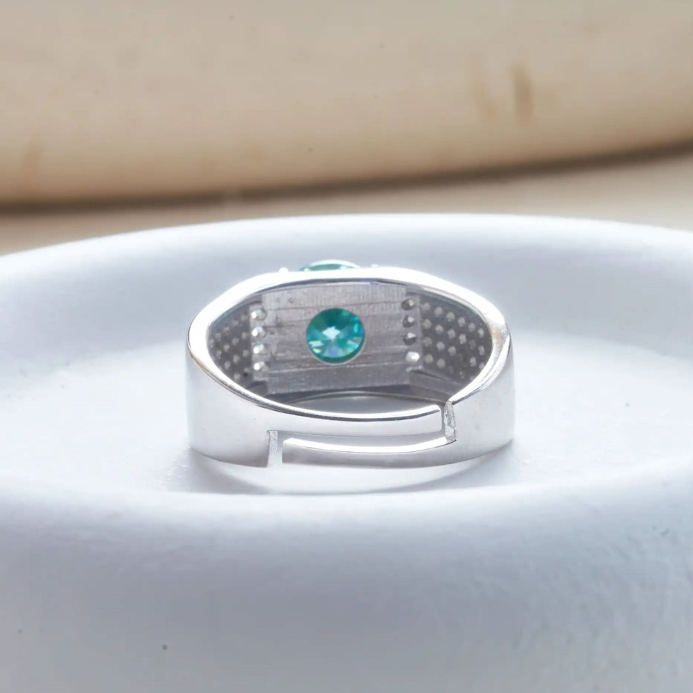 Bague Moissanite de Couleur Bl - Moissanite Engagement Ring 1 Carat avis et prix