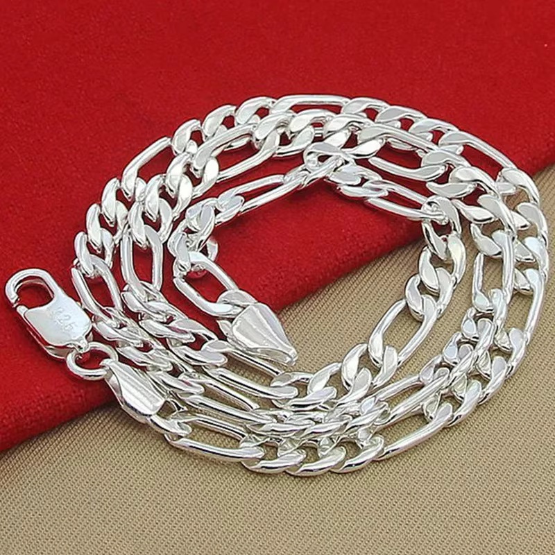 Collier en argent sterling 925 - Cuban Link Chain 12Mm avis et prix