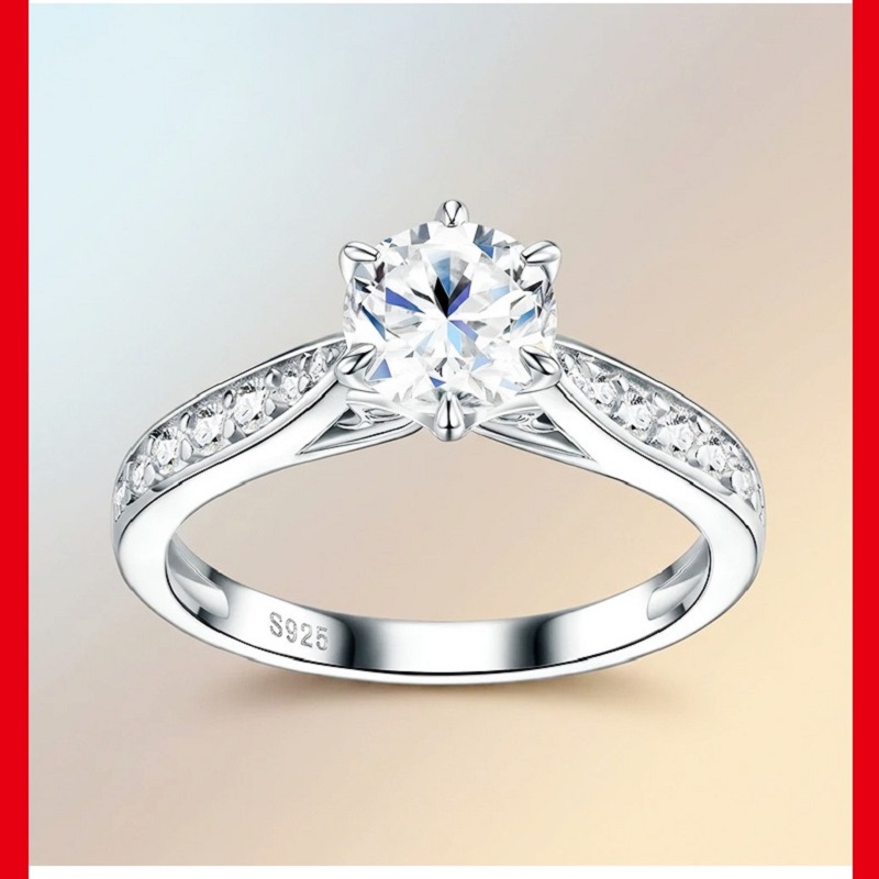 Apaison – bague de luxe en Moi - Moissanite Engagement Ring 1 Carat avis et prix
