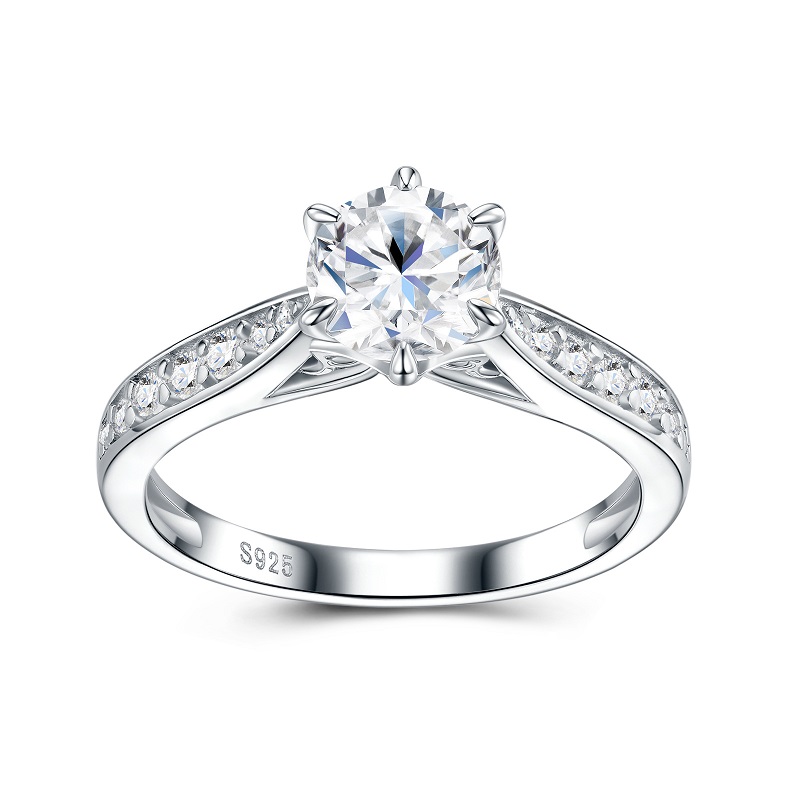 Apaison – bague de luxe en Moi - Moissanite Engagement Ring 1 Carat avis et prix