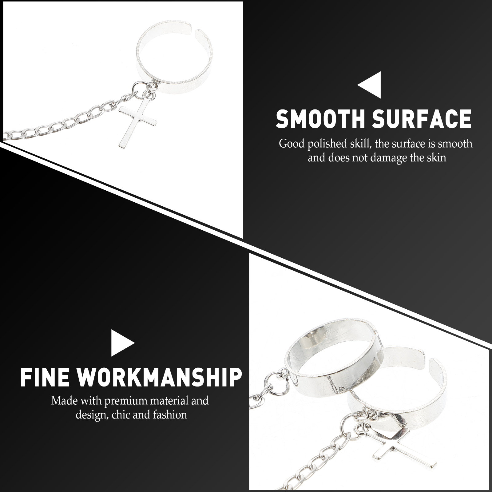 Ensemble de bagues de doigt, c - Vintage Punk Knuckle Rings Set avis et prix