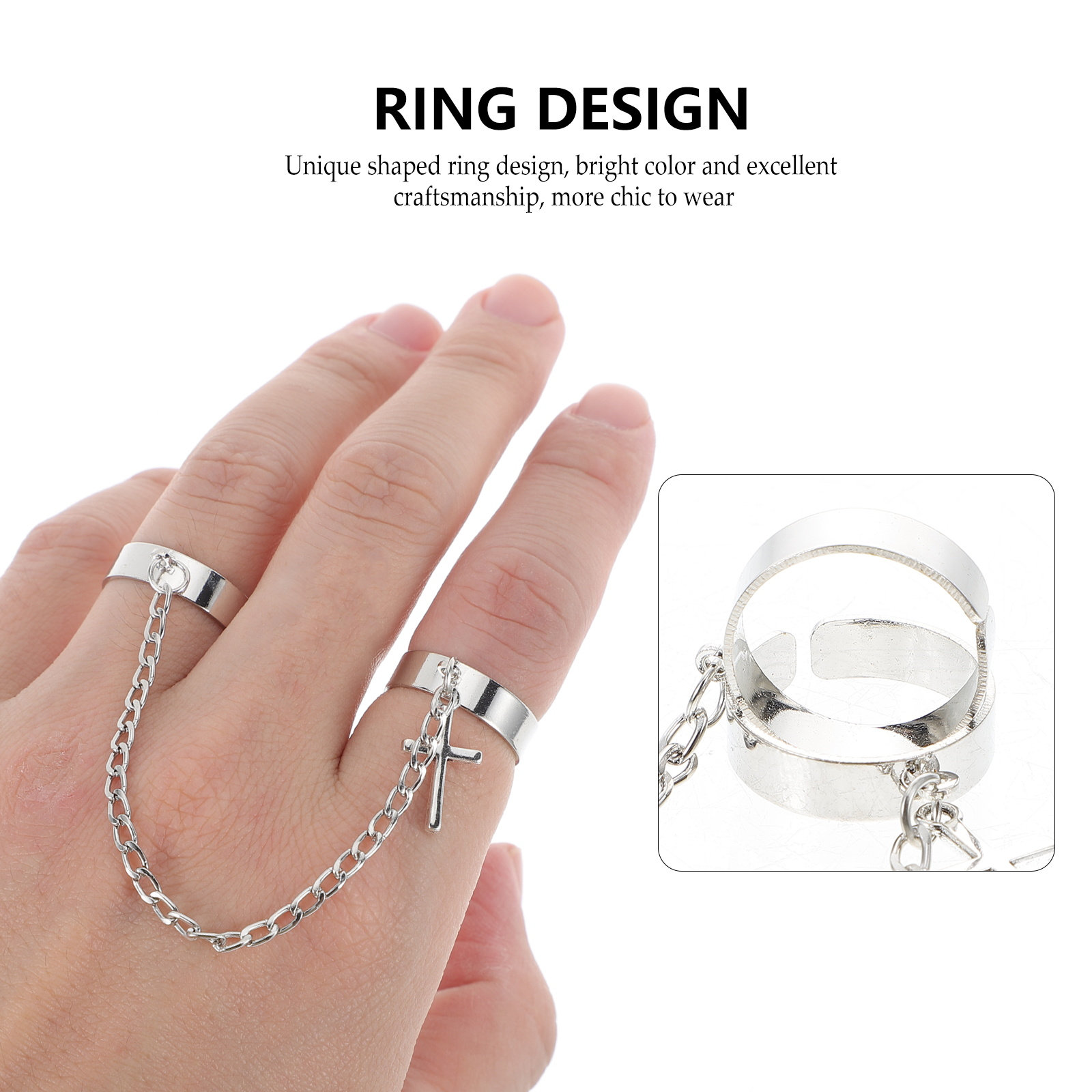 Ensemble de bagues de doigt, c - Vintage Punk Knuckle Rings Set avis et prix