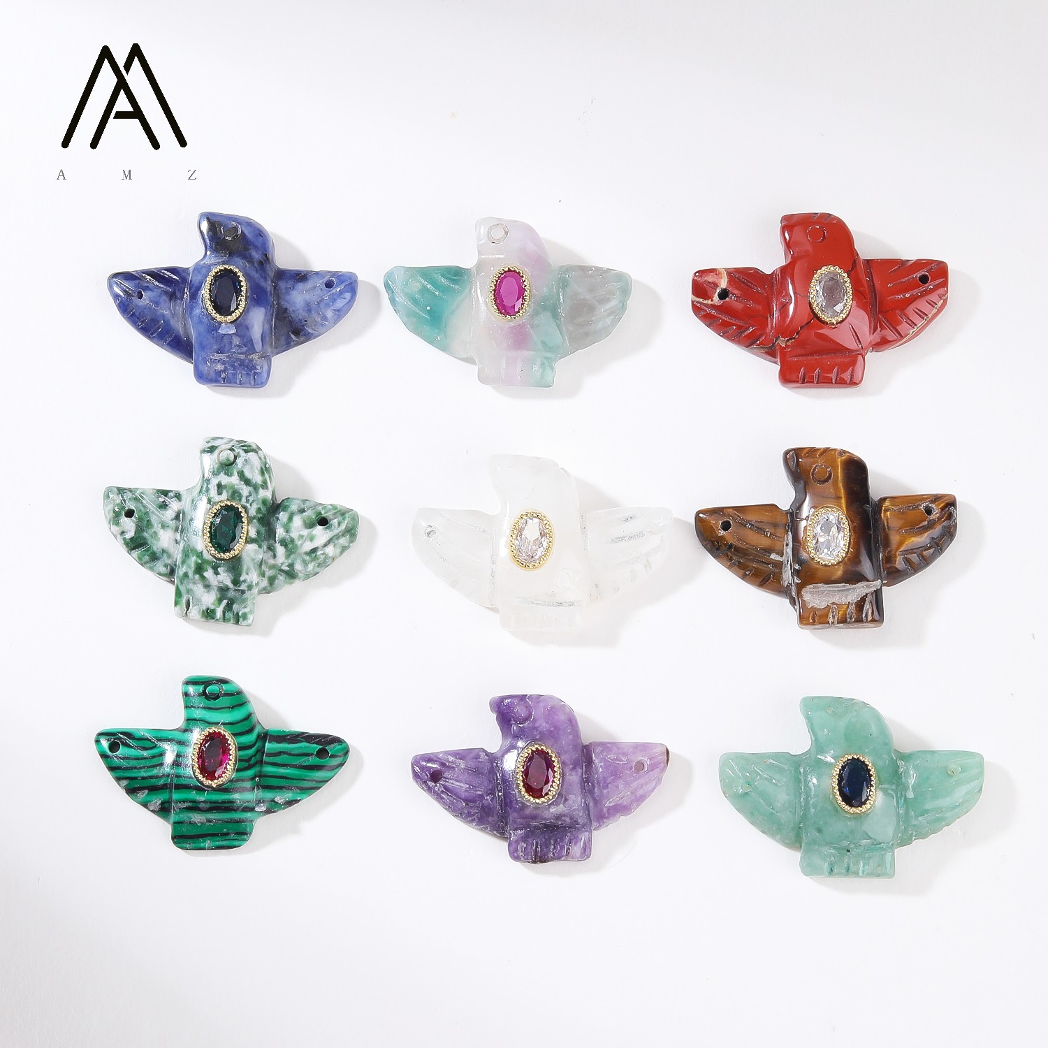 1/3/5/10 pièces, pendentifs en - Crystal Pendant Necklace Natural Stone avis et prix