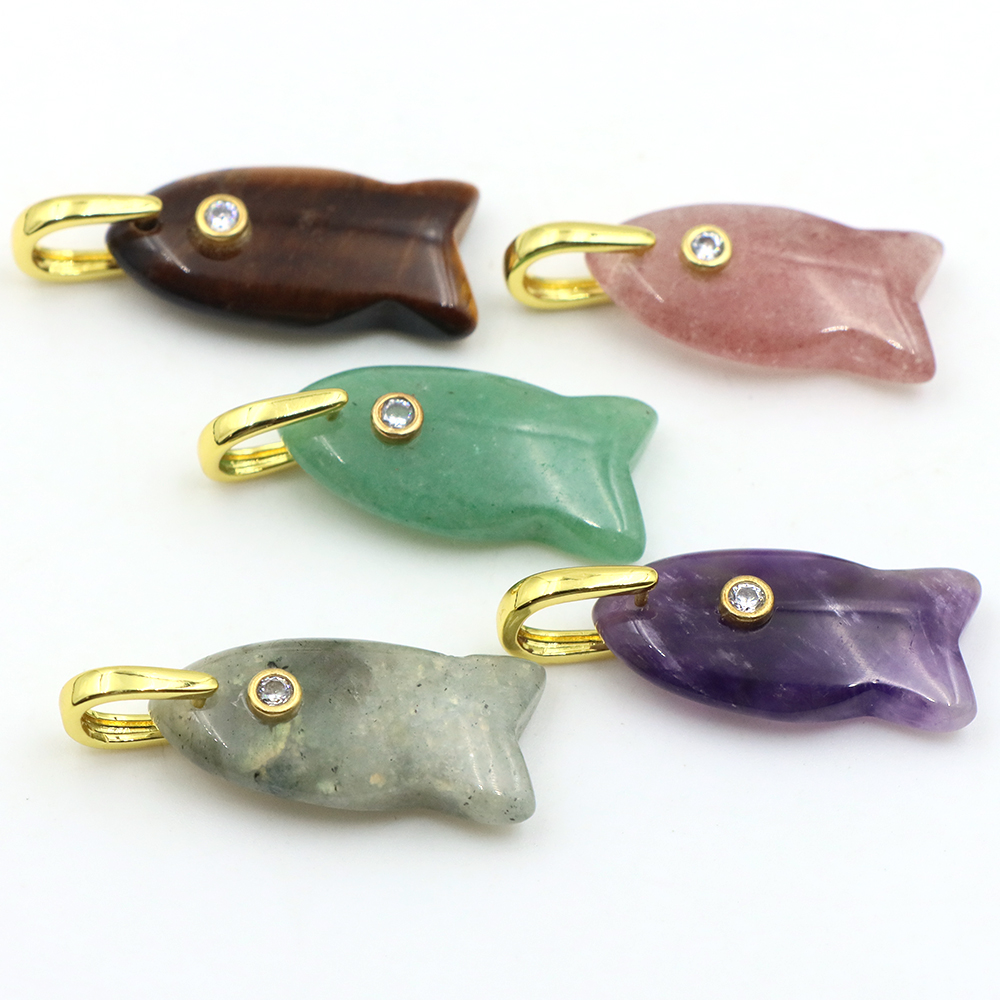 Pendentif en pierre naturelle  - Crystal Pendant Necklace Natural Stone avis et prix