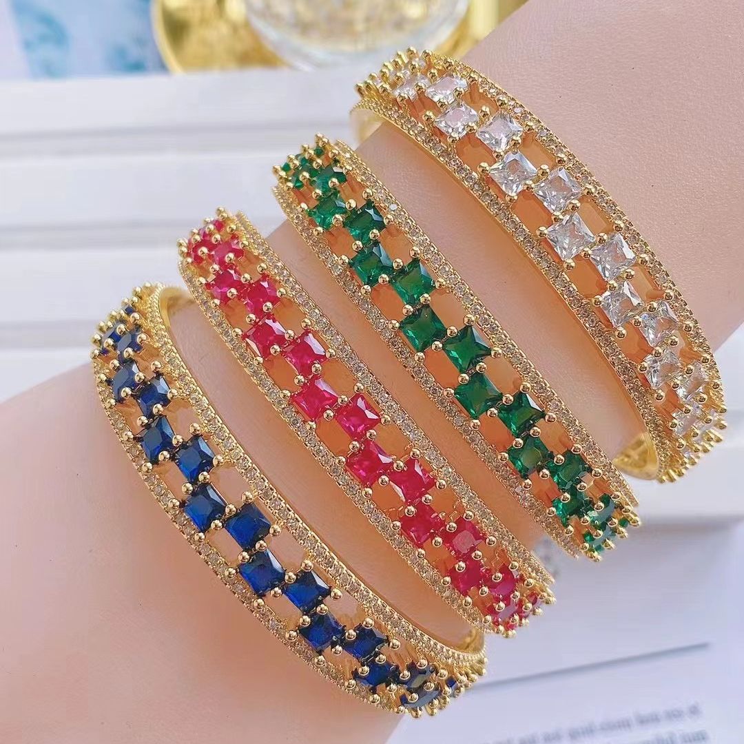 Bracelets de luxe en Zircon do - Bracelets avis et prix